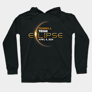 Terrell Texas Total Solar Eclipse 2024 Hoodie